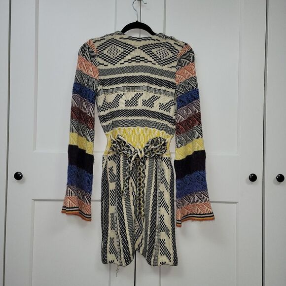 Free people patchwork sweater dress, xsmall - Picture 4 of 12
